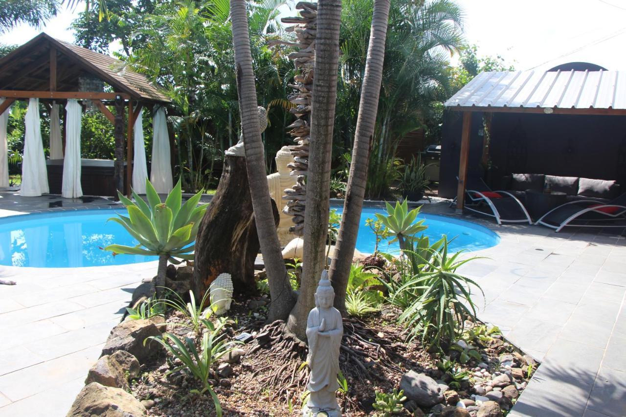 La Liane De Jade 974-Lodge Le Palissandre - Jacuzzi Privatif - Piscine Chauffee Le Bois de Nefles  Екстер'єр фото