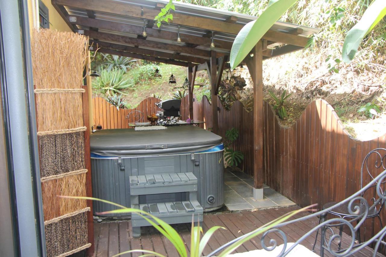 La Liane De Jade 974-Lodge Le Palissandre - Jacuzzi Privatif - Piscine Chauffee Le Bois de Nefles  Екстер'єр фото