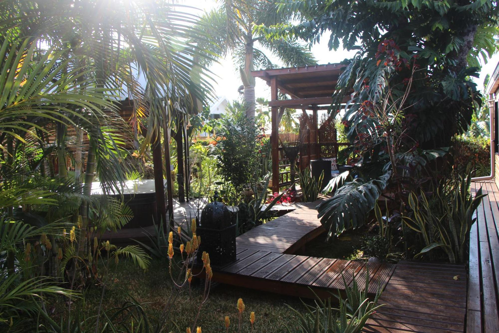 La Liane De Jade 974-Lodge Le Palissandre - Jacuzzi Privatif - Piscine Chauffee Le Bois de Nefles  Екстер'єр фото