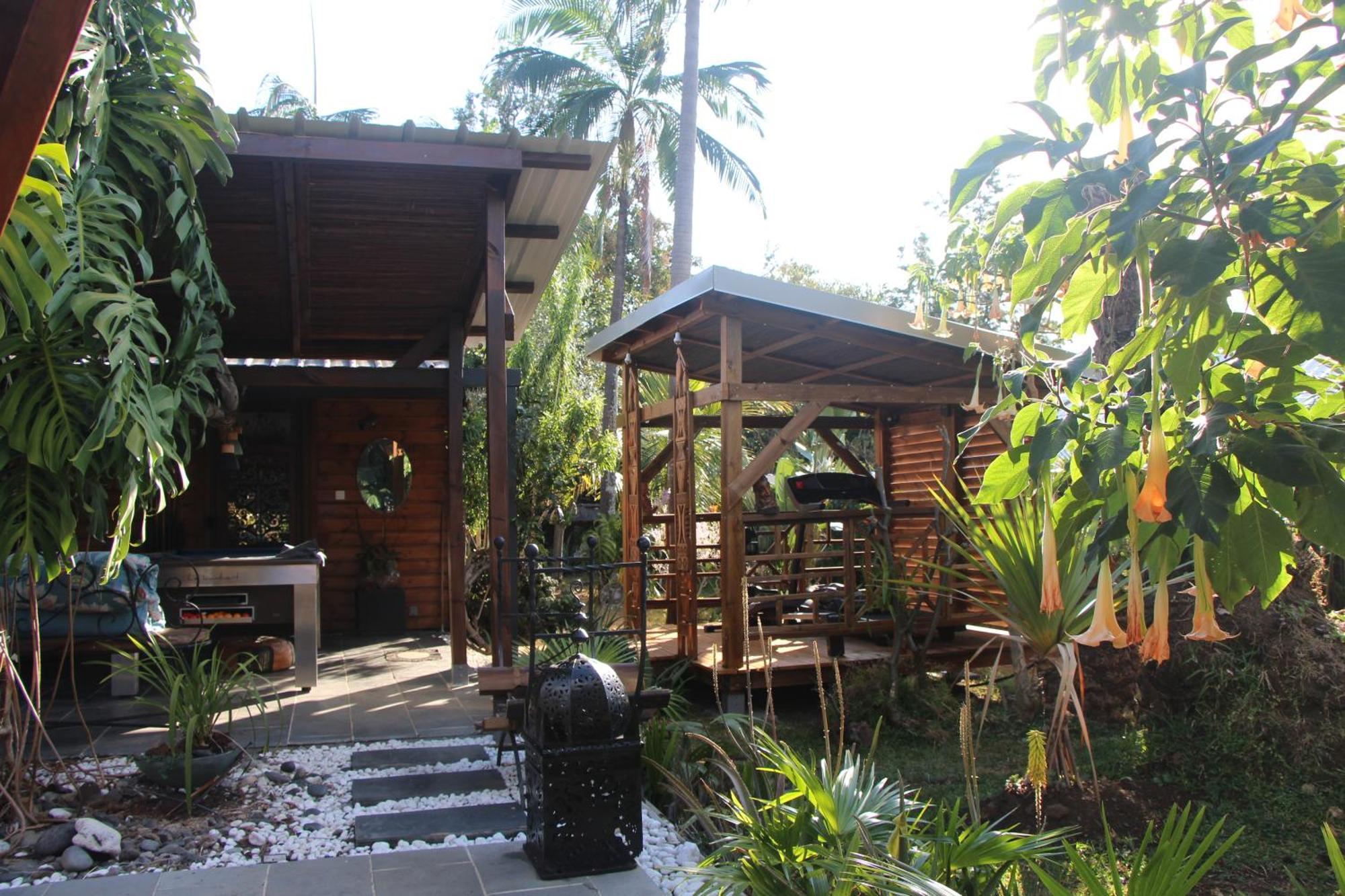 La Liane De Jade 974-Lodge Le Palissandre - Jacuzzi Privatif - Piscine Chauffee Le Bois de Nefles  Екстер'єр фото